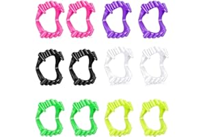 ZELAITE 12 Stücke Halloween Vampir Zähne Werwolf Fake Zähne Zombie Kids Vampire Teeth Erwachsene Vampire Fangs Halloween Kostüm Halloween Schminke Werwölfe Gebiss (C)