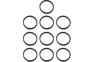 EMSea Lot de 10 Pneus de Traction H0 M 14,25 X 12,25 X 2 Mm Compatible avec M?rklin 1:87 Roues de Locomotive ¨¤ Vapeur