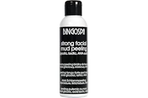 Fuerte exfoliación facial con ácido glicólico, ácido láctico, ácido de fruta AHA 120 ml BINGOSPA