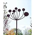 GAP GARDEN PRODUCTS Solid Metal 5ft (152cm) Cow Parsley Plant stake/Support (pack of 3) Bare meta That Will Age Over Time To Give A Rustic Patina Finish…