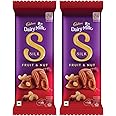 Cadbury Dairy Milk Silk Fruit and Nut Chocolate Bar, 137 g (Pack of 2)