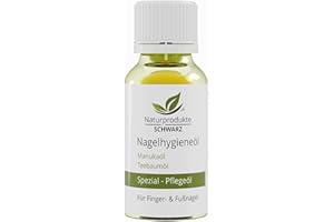‎NATURPRODUKTE SCHWARZ Naturprodukte Schwarz - Nagelhygiene Öl - Mit Premium Teebaumöl und Manukaöl bei Nagelproblemen, 10ml
