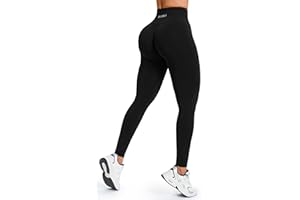 JOYSPELS Damen Scrunch Sport Leggings Seamless Sporthose Gym Leggins Push Up Yogahose