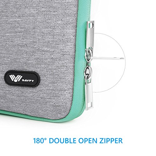SAVFY 12.9 Zoll Laptop Sleeve 11 11,6 12.9 Zoll Laptoptasche Tasche Case Macbook Hülle, Laptop Tasche für Apple New Macbook 2015, blau - 3