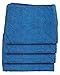 ManeKo Blue Microfiber Drying & Car Cleaning Vehicle Washing Cloth - Pack of 4 RS.295.00