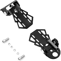 Vtt 27.5 Pouces XPEX 1 Paire Cale Pied Velo,Repose Pied Vélo, Pedale Velo Pédale Arrière Robuste Pour Convient Aux VTT, Vélos, Etc Bicyclette Universel Repose Pied Pliable