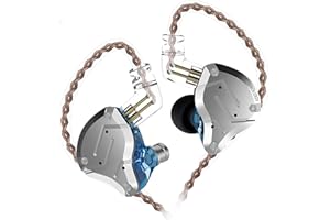 YINYOO KZ ZS10 Pro Auriculares híbridos 4BA 1DD 4 equilibrados y 1 dinámico 4BA 1DD Auriculares Monitor con Cable de Repuesto de 2 Pines