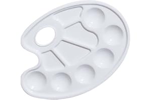 Demarkt Mischpalette Farbmischpalette Malpalette Acrylfarben Mischpalette Kunststoff