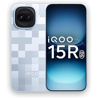 iQOO 15R (Triumph Silver, 8GB RAM, 256GB Storage) | Snapdragon® 8 Gen 5 Processor | India’s Slimmest Smartphone in 7600mAh Battery* | Segment's Most S