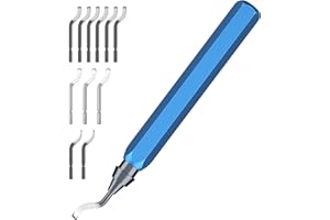 NEUTYPECHIC Sbavatore 3D con 11 lame, 3 modelli, per plastica, alluminio, rame, PVC, acciaio