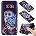 Produktbild Ooboom® Samsung Galaxy Note 8 Hülle TPU Silikon Prägen Weich Handy Tasche Case Cover Flexibel Bumper Ultra Dünn Slim für Samsung Galaxy Note 8 - Eule