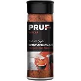 Pruf Spicy American K&ouml;fte &Ccedil;eşnisi / Spicy American Seasoning 50 Gr. Sağlıklı Cam Şişe