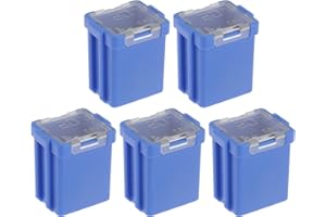 YINETTECH 5pcs 20A 58V Square Female Fuse Compatible with Ford OE 4655702 Electrical Replacement