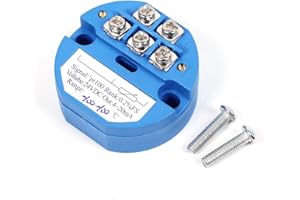 AILOVA Sensor de temperatura aislado, transmisor de medición de temperatura 4-20 MA RTD PT100 SBW 0 ~100 / -50 ~ 150 / 0-50 / 50 / 100 / 0-500/0-400/0-250/0-300/0-600/-200-200