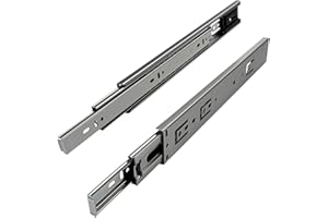 1 paire Coulisse à sortie totale charge maxi 45 kg avec retour automatique Longueur 700 mm Hauteur 45 mm Glissières de SOTECH le spécialiste des coulisses de tiroirs
