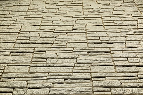 1 m2 EPS Dekorsteine Wand Steinplatten Bruchsteine Riemchen, ROCK BEIGE - 2