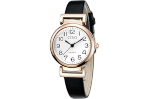CIVO Orologio Donna Quarzo Analogico Orologi Donna Impermeabile Elegante Casual Design Orologio da Donna Ragazze
