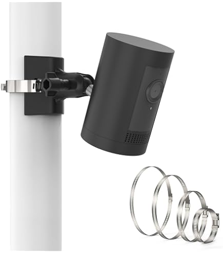 HOLACA Coque Silicone Noire Pour Batterie Stick Up Cam - Protection Étanche, Souple Et Durable