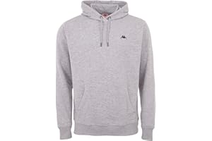 Kappa Felpa con Cappuccio Venno, Leggera, da Uomo, in Cotone di Alta qualità, Ideale per L'Estate e l'autunno, per Il Tempo Libero e Lo Sport, Abbigliamento da Uomo