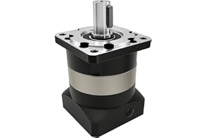 Förhållande 5: 1 Planetväxellåda Nema34 växellådor hastighetsreducerare backlash 7 båg-min för 14 mm/12,7 mm axel Nema34 86 mm stegmotor, planetariska reducerare 3 500 RPM växelreduktionslåda