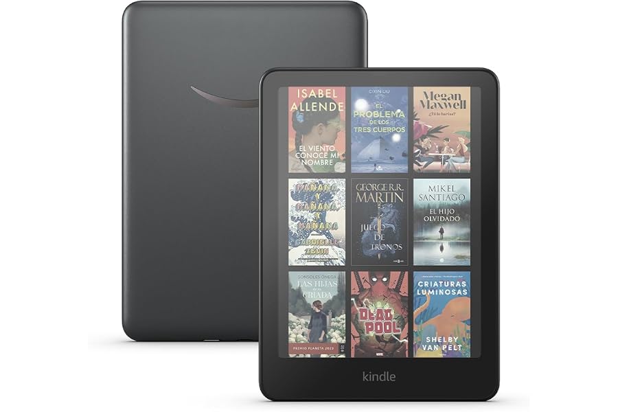Amazon Kindle Colorsoft Signature Edition (última generación) | Con pantalla a color, luz frontal autorregulable, carga inalá