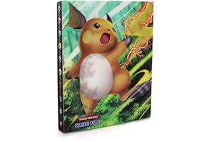 LUCKBOYI Porte Carte à Collectionner,Classeur Carte 4 Poche, Porte Cartes, Titulaire Cartes Album, Organisateur de Cartes,Livre de Protection Cartes, 30 Pages Capacité de 240 Cartes