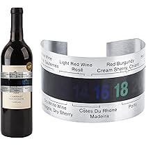 Termometro Da Polso Per Vino In Acciaio Inox - Display LCD, Senza Batteria, Per Bottiglie - Foto 10