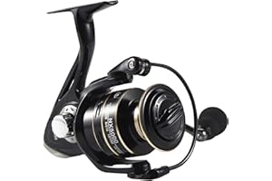 BNTTEAM Carrete de Pesca Spinning 5.2:1/4.7:1,12BB/14BB, de la Marca Carrete de Metal para Pesca Spinning, Series 1000, 2000, 3000, 4000, 5000, 6000 y 7000