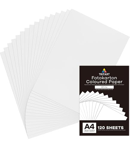 Glüxx Agent 100 Fogli Cartoncino Colorato A4 – 240 G/m², Spesso E Resistente, Per Bricolage, Album, Menu E Stampa
