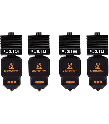 BIQU 2PCS Panda Juicer SFC Hotend Print Head 0.4mm Kit, for Bambu-Lab P2S/X2D 3D Printers