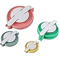 Syga Pom-pom Maker, 4 Different Sizes Pompom Maker Fluff Ball Weaver Needle Craft DIY Wool Knitting Craft Knitting Wool Tool Kit Color May Vary