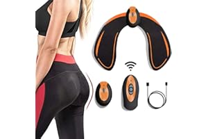 HONGXIAN Desarrollo Muscular - Dispositivo de Entrenamiento EMS para la estimulación focalizada de los glúteos - Entrenador de Caderas EMS - Electroestimulador de glúteos