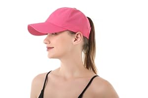 Adicloz Queue de Cheval Casquette Femme Ete, Casquette Baseball Réglable averc Maille Respirante, Casquette Femme pour Running Golf Camping
