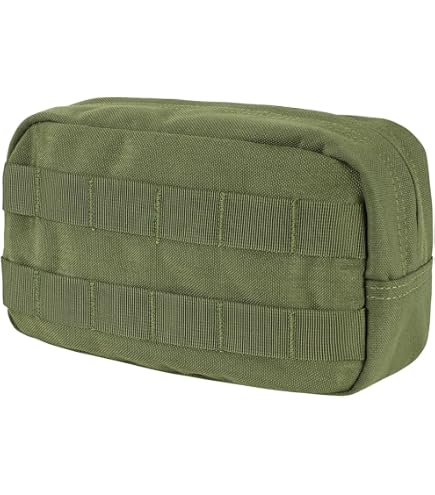Condor T & T Pouch - Custodia Universale TQ Verde Oliva, Fissaggio MOLLE Orientabile