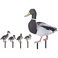 Generic Duck Garden Stakes, 3D Duck Garden Statue, Realistic Lifelike Acrylic Duck Decor for Courtyard, Lawn, Garden Decoration, Outdoor Farmhouse Pathway Lawn Decorations, Genericghpwoy987b