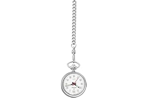 Festina Reloj de Bolsillo Mujer de Acero Inoxidable 316l - Movimiento de Cuarzo - Relojes Mujer - Cristal Mineral de Alta Resistencia F2034/1