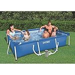 Intex Kit de Piscinette Tubulaire Bleu 300 x 200 x 75 cm 3800 L 28275FS