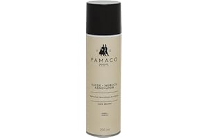 Famaco Dark Brown Suede Spray & Nubuck Renovator 250ml Suede Spray