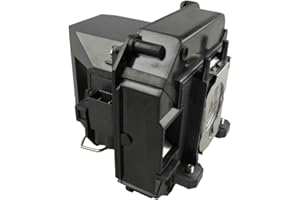 Supermait EP60 A+ Calidad Lámpara Bulbo Bombilla de Repuesto para proyector con Carcasa, Compatible con Elplp60, Adecuada para EB-420 EB-425W EB-900 EB-905 EB-93 EB-93e EB-95 EB-96W PowerLite 905