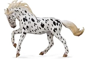 COLLECTA Tachan 88720 knabstrupper Stute Weiß/Schwarzes