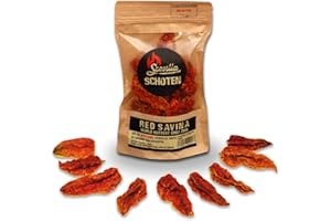 ‎SCOVILLA Scovillas Red Savina Schoten, getrocknet, 20g