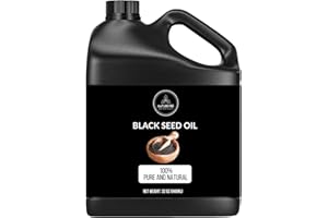 Naturevibe Botanicals Black Seed Oil 946ml | 100% Pure and Natural | Great for Skin Care and Hair Care