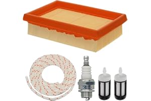 ZAMDOE BR340 Air Filter Tune Up kit for Stihl BR320 BR380 BR400 BR420 SR430 SR420 BR420c Backpack Leaf Blower Parts 4203 141 0301 Blower Service Spark Plug Kit