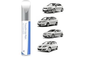 PARTS4EV B9A/LB9A Candyweiss/Candy Weiß Metallic Ausbesserungsfarbe für SEAT Exakte Übereinstimmung – Ausbesserung von Kratzern und Abplatzungen