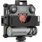 Zhiyun FIVERAY M20 Combo 20W &Ccedil;ift Renkli Cep Dolgulu Işık 2700K-6500K Kamera &Uuml;zeri Taşınabilir Video Aydınlatması Tiktok/YouT