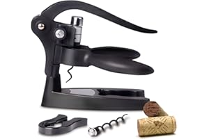 Professional Sommelier Lever Corkscrew Wine Opener Bottle Opener Screwpull Stainless Steel