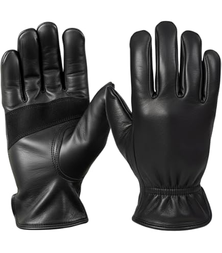 PROANTI Motorhandschoenen – Zomer, Geperforeerd Leer, Touchscreen, Kort Model, Zwart, XXL, Met Beschermers