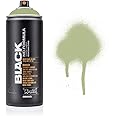 Montana Black Spray Paint, Matt Finish, 400ml Can, Colour: BLK6720 - Lost Island