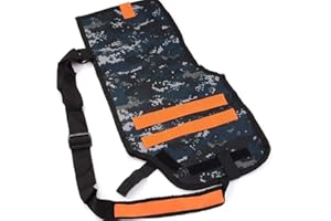 TBEST ,Bevestiging Riem,Jouet Piolet Sac À Dos Sangle Réglable Sac À Dos Poche Arrière Jeu Jouet Piolet Balle Sac De Rangement Balle Souple Eva Support De Cartouche De Balle Pochette Pour Jouet Piolet Enfan