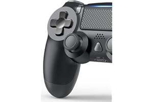 AODE Manette sans fil pour PS4,Manette de PS4 jeu Bluetooth sans fil pour PS4/Slim/Pro/PC,manette de jeu ergonomique avec double TouchPad 3,5 mm prise audio bouton six axes amélioré